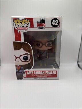 Funko Pop The Big Bang Theory Amy Farrah Fowler #42 Vinyl Figure Vaulted 2013